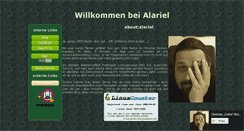 Desktop Screenshot of alariel.de